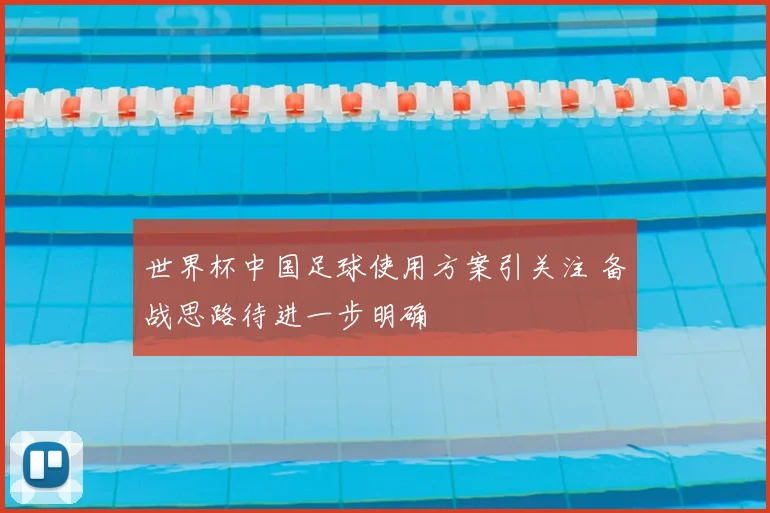 世界杯中国足球使用方案引关注 备战思路待进一步明确